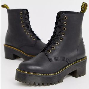 Dr Martens Shriver Hi Wyoming heeled ankle boots